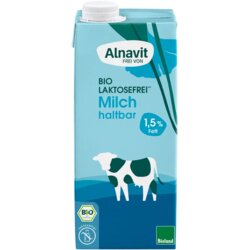 Alnavit Bio trajno mlijeko bez laktoze 1,5 % m. m. - 1 l Cene