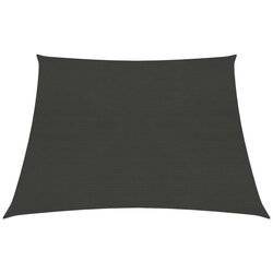 vidaXL Jedro za zaštitu od sunca 160 g/m² antracit 3/4 x 2 m HDPE Cijene