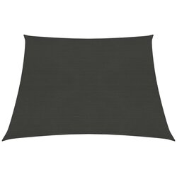 vidaXL Senčno jadro 160 g/m² antracitno 3/4x2 m HDPE, (20729171) Cene