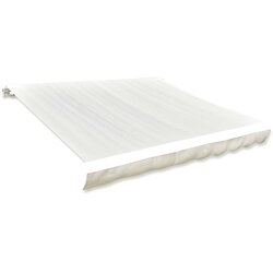 vidaXL Tenda iz platna 450x300 cm krem, (20692861) Cene