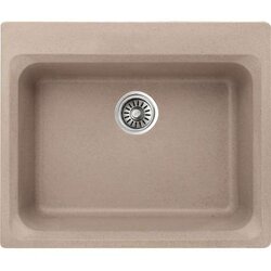 Inter Ceramic Sudopera usadna pravougaona 52x62x21 sifon 11cm granit bez+s1 Cene