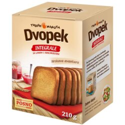 Tvojih 5 Minuta dvopek integralni 210g Cene