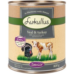 Lukullus Senior brez žit 6 x 400 g Cene