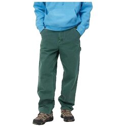 Carhartt Hlače Single Knee Zelena Cene