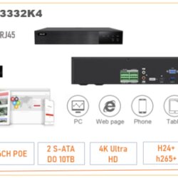 NVR Longse snimač 32ch 4K H.265 HDMI 2 x RJ45 3332K4 Cene