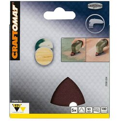 CRAFTOMAT Delta brusilni papir BFWP (Do x Š: 93 x 93 mm, 5 kos, Zrnavost: 180) Cene