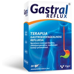 Vigor Health gastral reflux 20 kesica Cene
