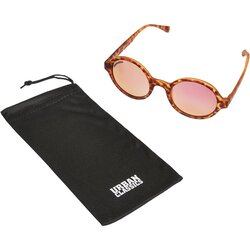 Urban Classics Sunglasses Retro Funk UC brown leo/rosé Cene