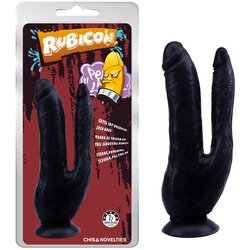 Chisa crni dupli dildo Dark Magic Dual Penis Cene