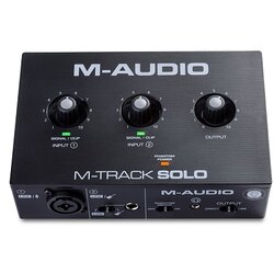 M-audio MTRACK SOLOII 2-in 2-out USB- audio interface Cene