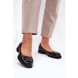 S. BARSKI Leather Ballerinas With Decoration D&A Cene