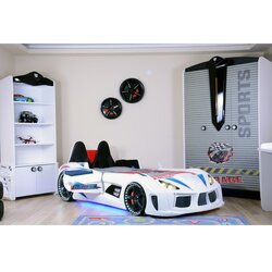 Hanah home Dječiji krevet - auto Crni Cijene