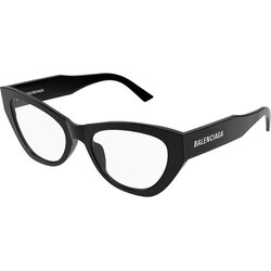 Balenciaga BB0449O 006 L (55) Črna/Kristalna Cene