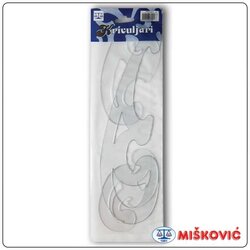 MIŠKOVIĆ KRIVULJAR PK3 MOBIUS 70830030 PROZIRNO PLAVI BLISTER Cene