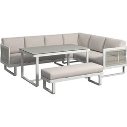 Ambia Garden LOUNGE GARNITURA tekstilno pletivo, tkanina aluminij Cene