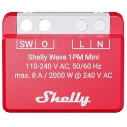 Shelly Wave 1PM Mini LR Smart Z-Wave Relay Cene