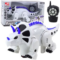  Dinosaur na daljinsko upravljanje Triceratops - bijelo/plavi Cijene