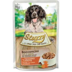 Stuzzy komadići s puretinom i mrkvom, 100 g Cene