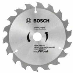 Bosch list kružne testere 160 x 20-18 Eco for wood 2608644372 Cene