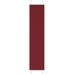 vidaXL Plisirana žaluzija bordo rdeča 45x200 cm širina blaga 44,4 cm poliester, (5000297280) Cene