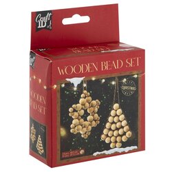 XMAS set drvenih perli Cene