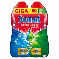 Somat Excellence Duo gel 2x810ml, 90 pranj Cene