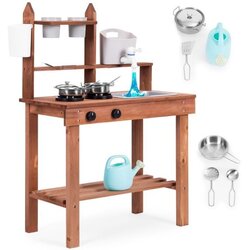 Eco_Toys EcoToys Spoljna drvena kuhinja sa dodacima za igru TL814005 Cene