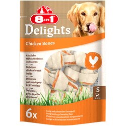 8in1 Delights kosti za žvečenje piščanec - Varčno pakiranje: S, 2 x 210 g (12 kosov) Cene