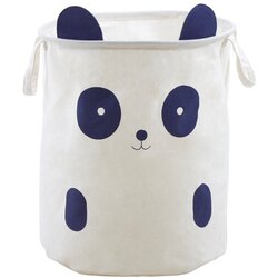 Premier Housewares Bela tekstilna otroška škatla za shranjevanje ø 38x48 cm Mimo Panda Face – Cene