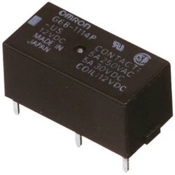 Omron G6B-1114P-US-DC12 snažni relej 12 v/dc 5 a 1 zatvarač 1 st. bag Cene