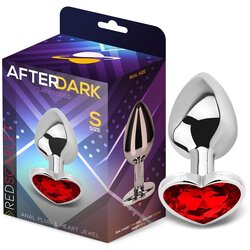 Afterdark analni čep red scarlet (s) Cene