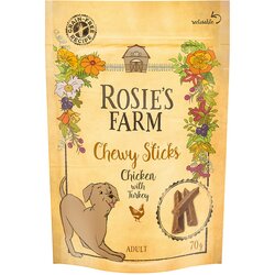 Rosie's Farm žvečilni prigrizki piščanec s puranom - 70 g Cene