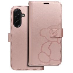 Mezzo Book etui preklopna torbica za SAMSUNG GALAXY A55 5G Teddy Bear Rose Gold Cene
