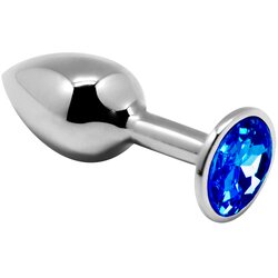 Alive Mini Metal Butt Plug Anal Pleasure Blue M Cene