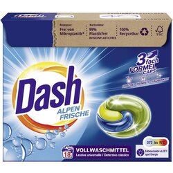 Dash Deterdžent za rublje ALPEN FRISCHE 3U1 KAPSULE 18 PRANJA Cene