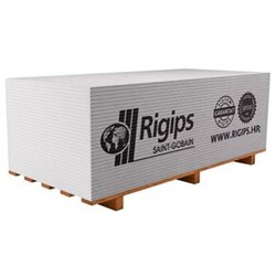 SAINT-GOBAIN Ploča gipsana 2000x1250x12,5mm RIGIPS BA13 TIP A bijela Cene