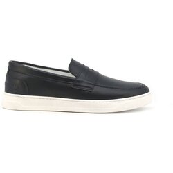 Duca di Morrone Slips on Enea - Leather Blue Modra Cene