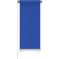 vidaXL Zunanje rolo senčilo 60x140 cm modro HDPE Cene