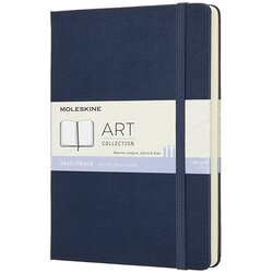 Moleskine Beležnica Sketchbook, modra - brezčrtni Cene