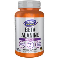 Now Foods Beta-alanin NOW, 750 mg (120 kapsula) Cijene