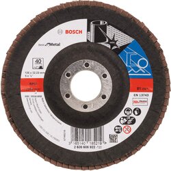 Bosch lamelni brusni disk X571, Best for Metal Prečnik 125 mm; granulacija 40, kolenasti 2608606922 Cene