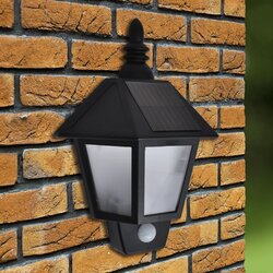 vidaXL Solarna zidna svjetiljka sa senzorom pokreta Cijene