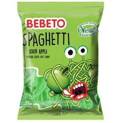 Bebeto gumeni bomboni spaghetti jabuka 80 g Cene