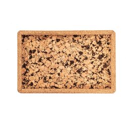 ZicZac Pladenj iz plute 14.5x22.5 cm Querco – Cene