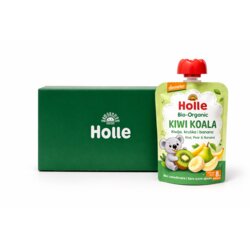 Holle Pire od kiwija, kruške i banane "Kiwi Koala"- Organski 100g, pakiranje 12 komada, xxl Cene