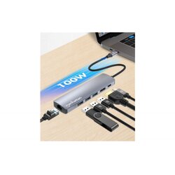 Manhattan priključna stanica USB-C PD 6-u-1 4K 153959 Cijene