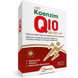 Inpharm Diet Inpharm Koenzim Q10 boost 30 kapsula Cene