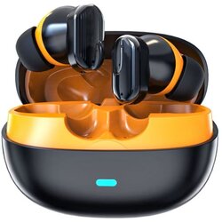 T-phox Bluetooth slusalice Airpods Y600 crno narandzaste HQ Cene