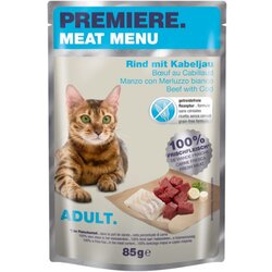 Premiere Meat Menu Adult govedina i bakalar 85 g Cene