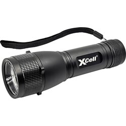 XCELL 146362 LED džepna svjetiljka s trakom za nošenje oko ruke, s futrolom, sa stroboskopskim načinom baterijski pogon 500 lm 7 h 179 g Cene
